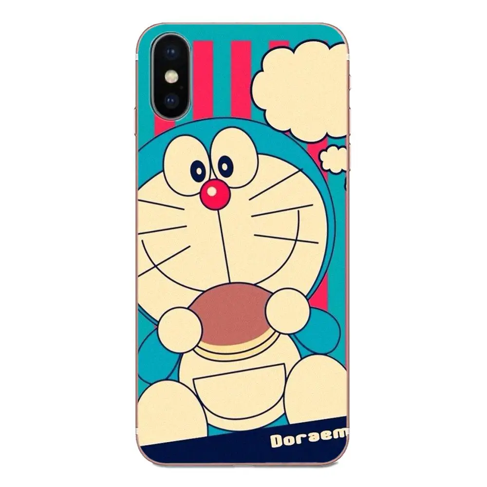 Nobita Nobi Япония мультфильм Дораэмон синий кот для Xiaomi CC9 CC9E Mi 3 4 4i 5 5S 6 6X 8 9 SE Play Plus Pro Lite
