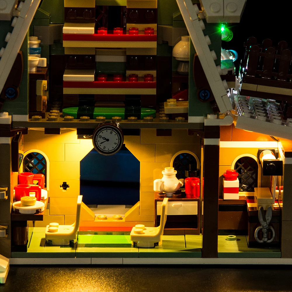 Led light kit for 10275 Elf Club ( the blocks car set not included)