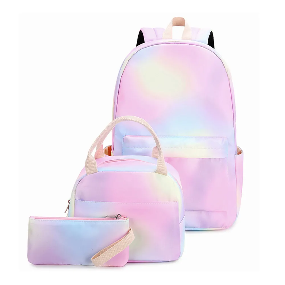 3Pcs/sets Fashion School Bag Large School Backpack for Teenagers Girls Kids Bookbags Travel Rucksack Mochilas Escolar gift 2020
3Pcs/sets Fashion School Bag Large School Backpack for Teenagers Girls Kids Bookbags Travel Rucksack Mochilas Escolar gift 2020