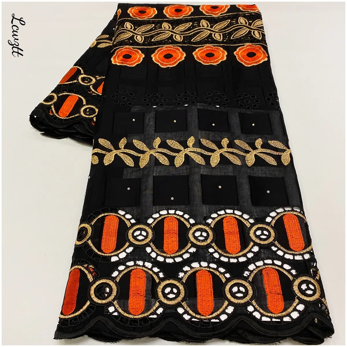 5 ярдов, швейцарская кружевная новейшая вышивка, 100% Высококачественная хлопчатобумажная ткань, перфорированная квадратная хлопчатобумажн... 
5 ярдов, швейцарская кружевная новейшая вышивка, 100% Высококачественная хлопчатобумажная ткань, перфорированная квадратная хлопчатобумажн...