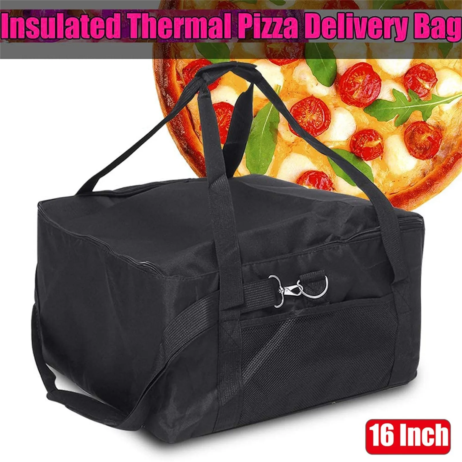 Postman Dispatch Pizza Shoulder Bag Birthday Cake Delivery Handbag Diam 40.6cm Pizza Bag Winter Takeaway Meal Thermal Bags 
Postman Dispatch Pizza Shoulder Bag Birthday Cake Delivery Handbag Diam 40.6cm Pizza Bag Winter Takeaway Meal Thermal Bags