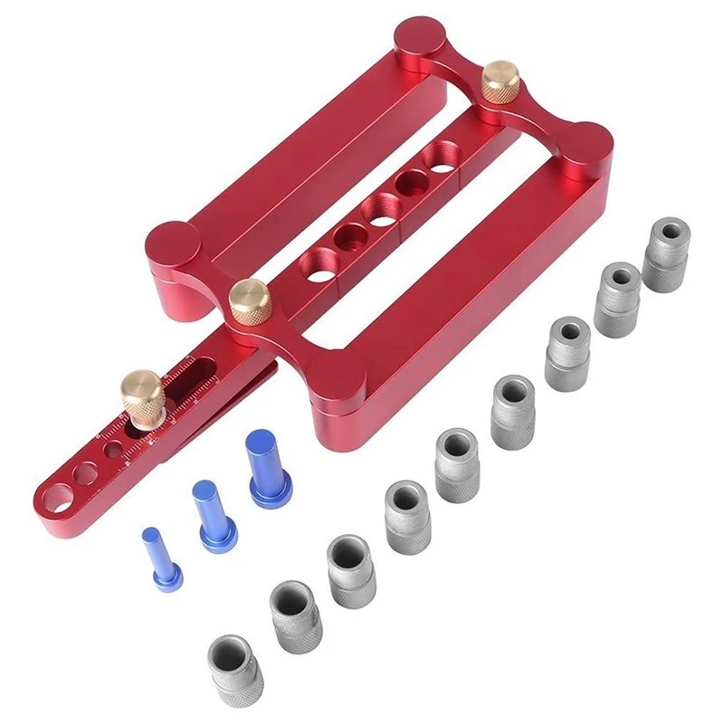 TOP Woodworking Self Centering Dowelling Jig for Metric Dowels 6/8/10mm Precise Punch Locator Drilling Tools
TOP Woodworking Self Centering Dowelling Jig for Metric Dowels 6/8/10mm Precise Punch Locator Drilling Tools