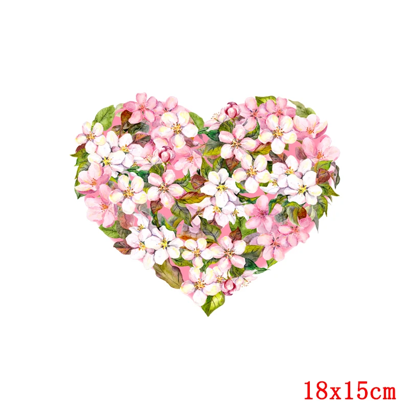 Pink Heart Applique Heat Transfer Vinyl Stickers on Women's T Shirt Love Flower Iron On Transfers For Clothing Thermo-Stickers
Pink Heart Applique Heat Transfer Vinyl Stickers on Women's T Shirt Love Flower Iron On Transfers For Clothing Thermo-Stickers