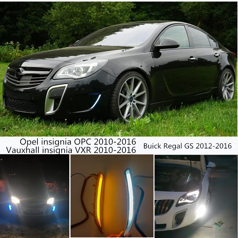 LED Daytime running light for Opel insignia OPC /Vauxhall insignia VXR/Regal GS 2010-2016 With Dynamics moving flash turn signal
LED Daytime running light for Opel insignia OPC /Vauxhall insignia VXR/Regal GS 2010-2016 With Dynamics moving flash turn signal