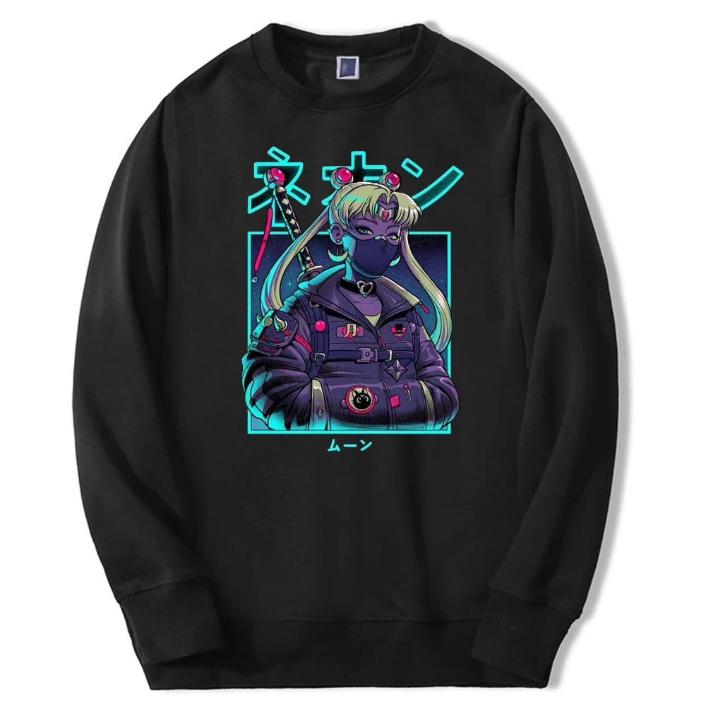 Vaporwave Sailor Moon Anime Winter Male Harajuku Printing Hoodie Sweatshirts Fashion Crew Neck Tracksuit Men Harajuku Clothes
Vaporwave Sailor Moon Anime Winter Male Harajuku Printing Hoodie Sweatshirts Fashion Crew Neck Tracksuit Men Harajuku Clothes