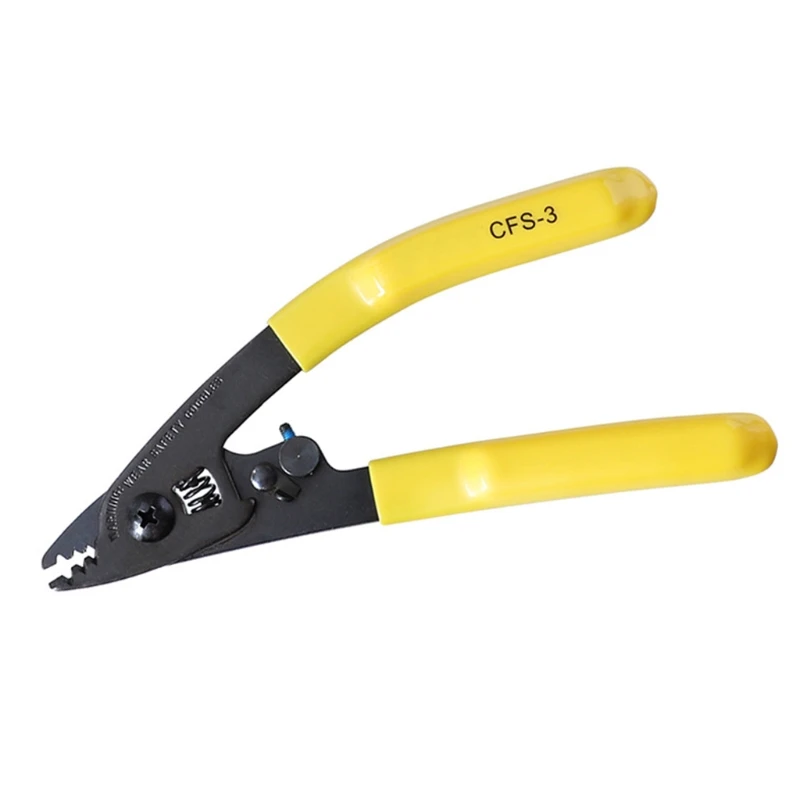 Optical Fiber Optic Stripper FTTH Cable Sheath Peeling Wire Striping Plier Steel 
Optical Fiber Optic Stripper FTTH Cable Sheath Peeling Wire Striping Plier Steel