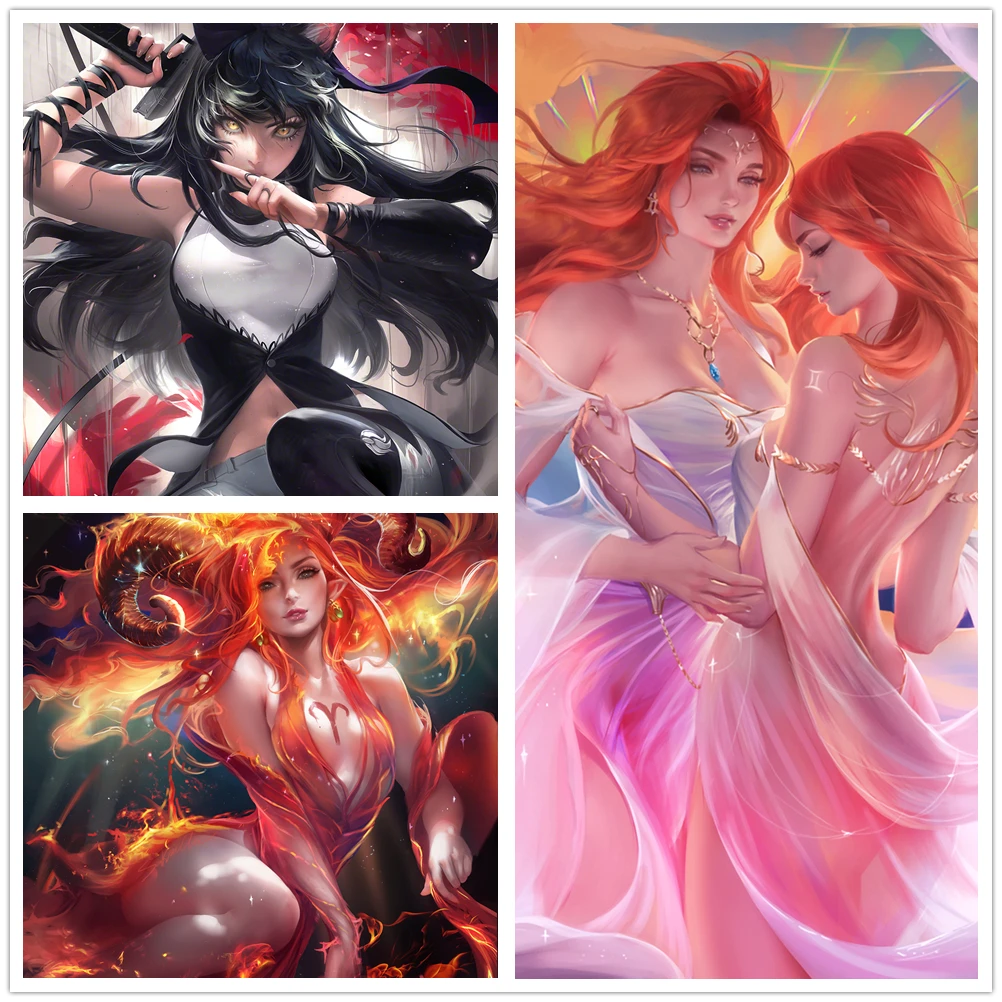 Sexy Girl Japan Anime Game Wall Art Modular Canvas Pictures Home Decor Painting Prints Beauty Poster Living Room Cuadros Frame
Sexy Girl Japan Anime Game Wall Art Modular Canvas Pictures Home Decor Painting Prints Beauty Poster Living Room Cuadros Frame