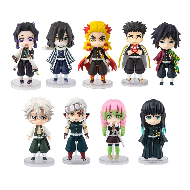 Предварительная продажа, серия рассеиватель демонов, версия Q, фигурка, милый мультяшный персонаж, модель костюма, аниме-фигурка, украшения, ... 
Предварительная продажа, серия рассеиватель демонов, версия Q, фигурка, милый мультяшный персонаж, модель костюма, аниме-фигурка, украшения, ...