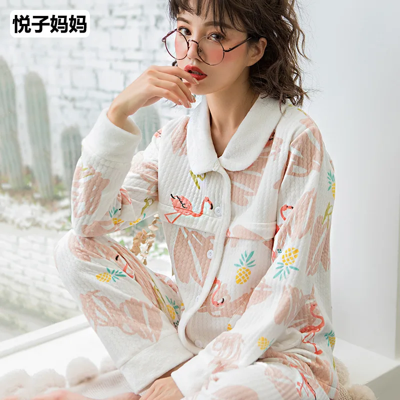 Autumn Cartoon Printed Cotton Maternity Nursing Pajamas Breastfeeding Sleepwear for Pregnant Women Breast Feeding Nightwear
Autumn Cartoon Printed Cotton Maternity Nursing Pajamas Breastfeeding Sleepwear for Pregnant Women Breast Feeding Nightwear