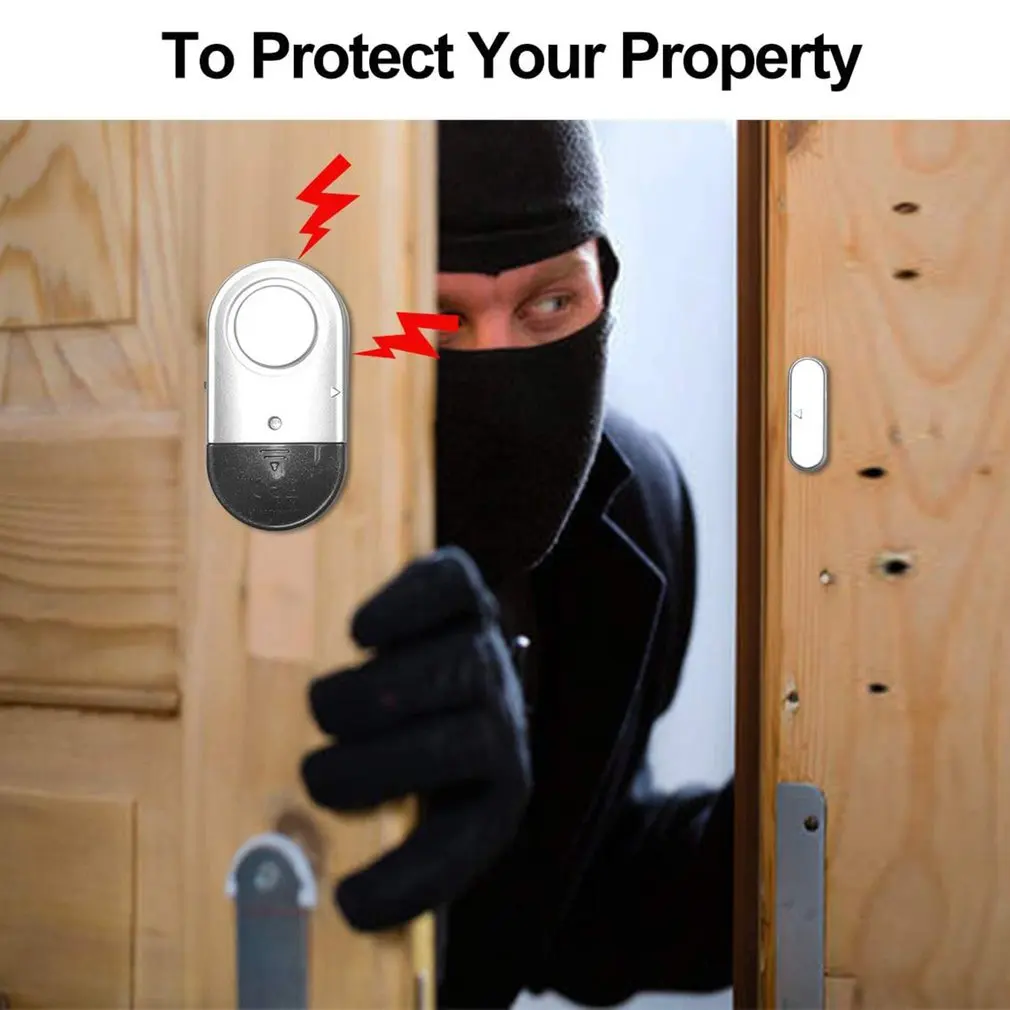 Door Window Alarm 120DB Door Alarms For Kids Safety Window Pool Alarms Home Security Wireless Magnetic Sensor Burglar Alarm
Door Window Alarm 120DB Door Alarms For Kids Safety Window Pool Alarms Home Security Wireless Magnetic Sensor Burglar Alarm