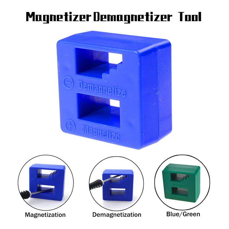 1Pc Fast Screwdriver Plus Magnetic Device Dual-use Degausser Mini Screw Batch Fast Magnetizer Demagnetizer High Quality
1Pc Fast Screwdriver Plus Magnetic Device Dual-use Degausser Mini Screw Batch Fast Magnetizer Demagnetizer High Quality