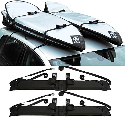 Auto Soft Roof Rack 2 Pieces/Set Black Luggage Easy Load 60kgs Foldable Oxford Universal Car Carrier Kit | Автомобили и мотоциклы