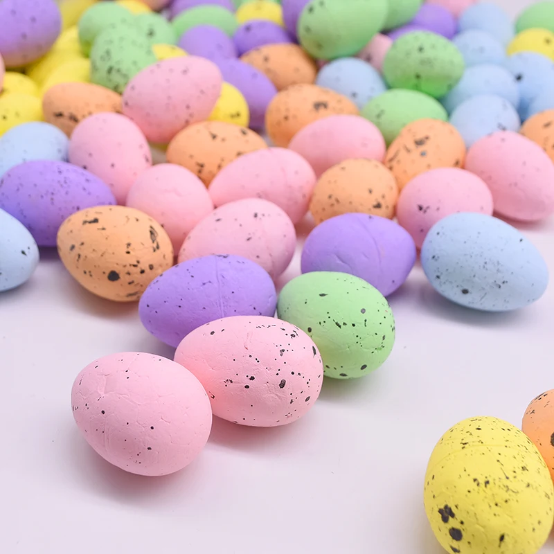 20/40Pcs 4cm Easter Bubble Bird Egg DIY Painted Mixcolor Foam Egg Handmade Craft Kids Toy Happy Easter Home Party Decor
20/40Pcs 4cm Easter Bubble Bird Egg DIY Painted Mixcolor Foam Egg Handmade Craft Kids Toy Happy Easter Home Party Decor