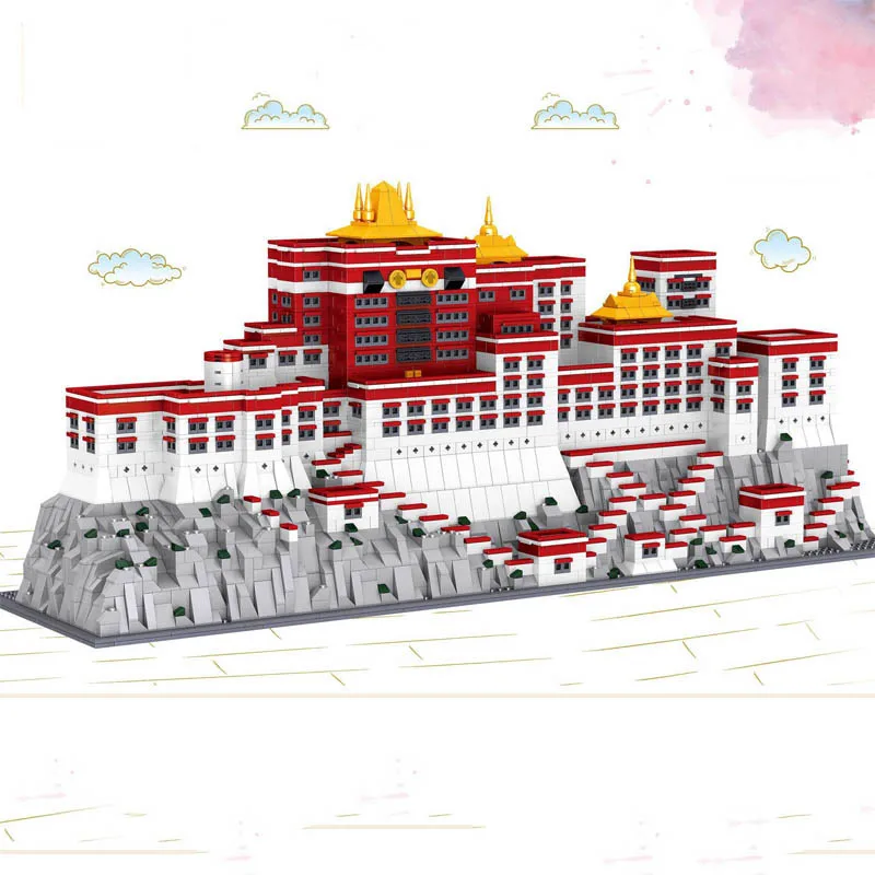 Ideas Moc Bricks 3649pc Streetview Model Bricks Tibet Architecture Modular Bricks Potala Palace Model Building Blocks
Ideas Moc Bricks 3649pc Streetview Model Bricks Tibet Architecture Modular Bricks Potala Palace Model Building Blocks