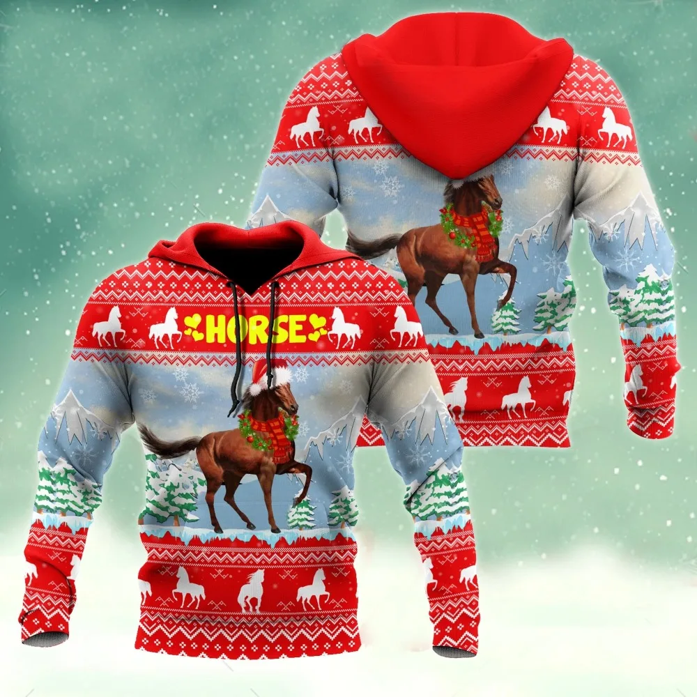 CLOOCL Horse Christmas 3D Printed Fashion Hoodies Merry Christmas Men Sweatshirt Unisex Zip Pullover Casual Jacket Tracksuit
CLOOCL Horse Christmas 3D Printed Fashion Hoodies Merry Christmas Men Sweatshirt Unisex Zip Pullover Casual Jacket Tracksuit