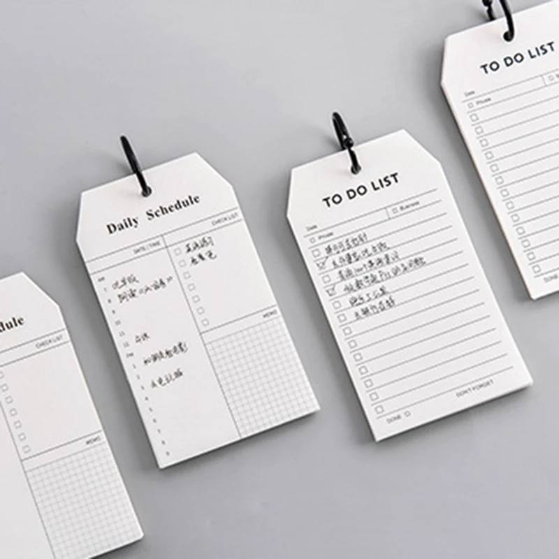 52 Sheets Ins Black And White Memo Pad Diy Simple Style Ring Buckle Type Notebook To Do List Students Diary Schedule Stationery
52 Sheets Ins Black And White Memo Pad Diy Simple Style Ring Buckle Type Notebook To Do List Students Diary Schedule Stationery