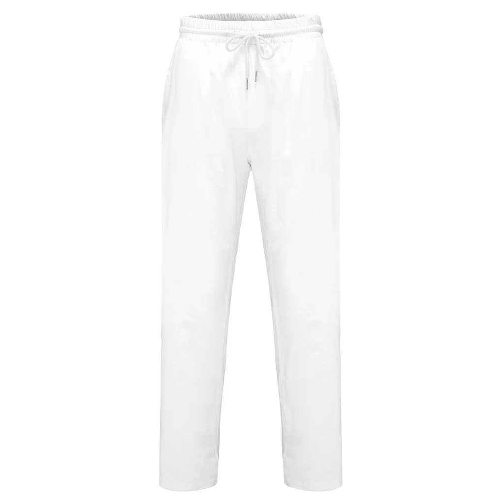 Men's Pants Mid-waist Fashion Solid Color 2020 Casual Cotton And Linen Trousers Linen Loose Cotton Elastic Band Thin Work Retro
Men's Pants Mid-waist Fashion Solid Color 2020 Casual Cotton And Linen Trousers Linen Loose Cotton Elastic Band Thin Work Retro