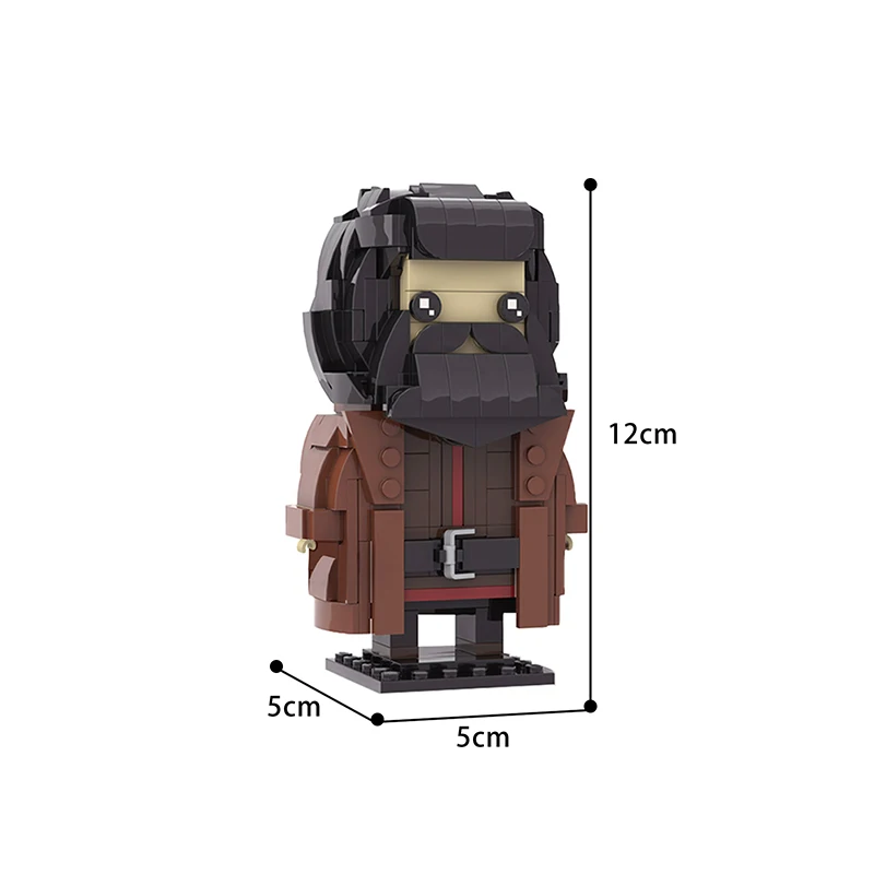 Hagrided Brickheadz Model Magics Movie Figures Giant MOC Building Blocks DIY Decor Bricks Headz Educational Toys For Kids Gifts
Hagrided Brickheadz Model Magics Movie Figures Giant MOC Building Blocks DIY Decor Bricks Headz Educational Toys For Kids Gifts