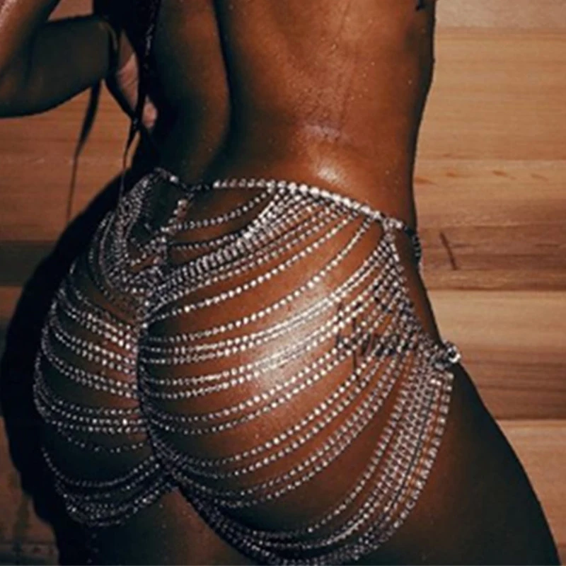 Crystal Waist Belly Bikini Chain Women Diamond Underwear Tassel Sexy Body Harness Festival Party Chic Body Chain Jewelry
Crystal Waist Belly Bikini Chain Women Diamond Underwear Tassel Sexy Body Harness Festival Party Chic Body Chain Jewelry