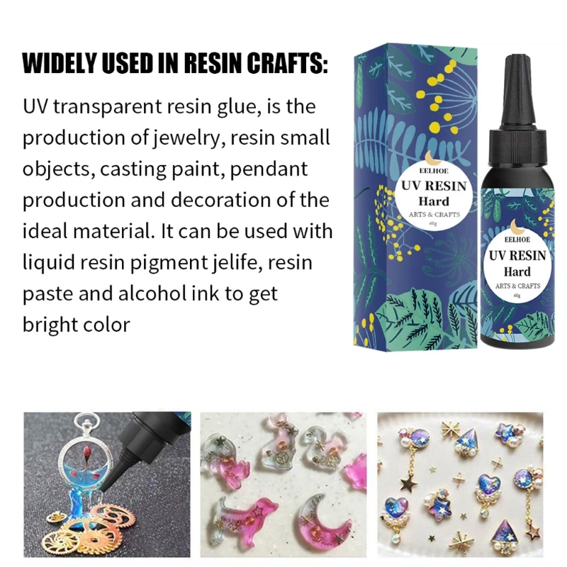200g UV Resin Glue Quick Drying UV Gel Curing Hard State DIY Jewelry Handicraft Decoration Production Accessories Glue
200g UV Resin Glue Quick Drying UV Gel Curing Hard State DIY Jewelry Handicraft Decoration Production Accessories Glue