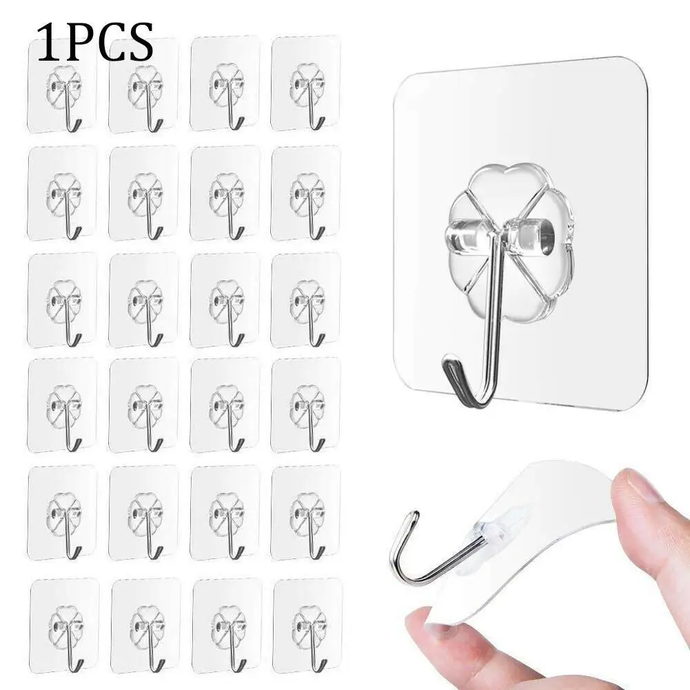 1Pcs PVC Transparent strong suction cup suction cup wall For kitchen7.2* 7.2cm hook wall hook stick hook
1Pcs PVC Transparent strong suction cup suction cup wall For kitchen7.2* 7.2cm hook wall hook stick hook