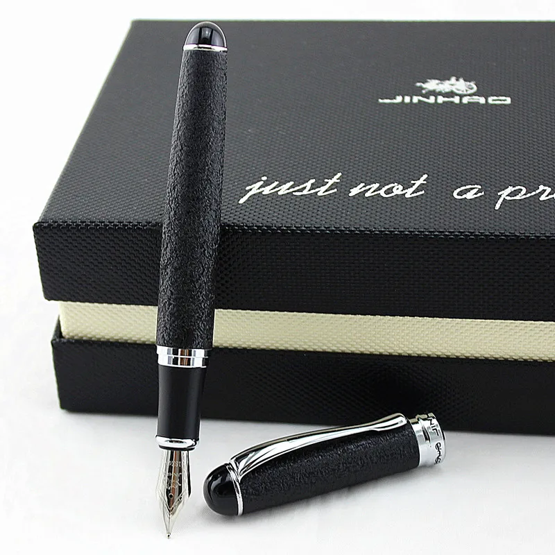 High Quality Jinhao 750 Iraurita Fountain Pen Full Metal Silver Clip Luxury Brand Pens Stationery Office School Supplies
High Quality Jinhao 750 Iraurita Fountain Pen Full Metal Silver Clip Luxury Brand Pens Stationery Office School Supplies