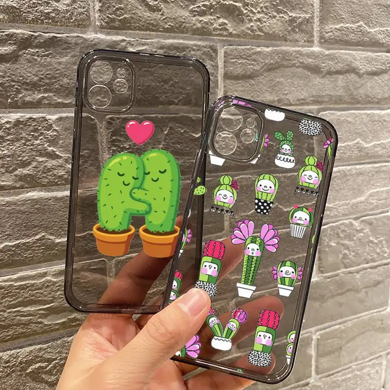 Cactus Cute plant cortoon Phone Case For iPhone 7 8 11 12 X XS XR MINI Pro Max Plus Retro Black Grey clear transparent coque
Cactus Cute plant cortoon Phone Case For iPhone 7 8 11 12 X XS XR MINI Pro Max Plus Retro Black Grey clear transparent coque