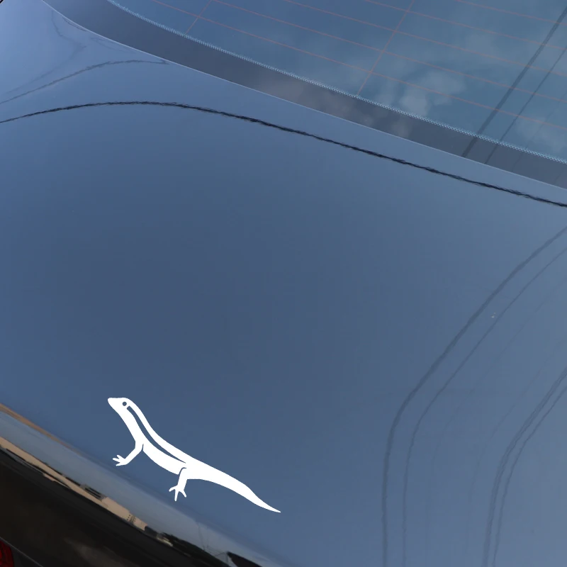 YJZT 16.1CM*6.2CM Cartoon Gecko Decoration Car Trunk Parttern Car Sticker Vinyl Decal Black/Silver C4-2974
YJZT 16.1CM*6.2CM Cartoon Gecko Decoration Car Trunk Parttern Car Sticker Vinyl Decal Black/Silver C4-2974