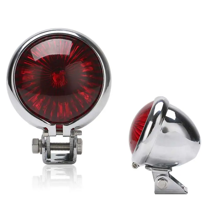 12V LED Red Retro Motorcycle Taillights Cafe Racer Style Tail Brake Light Smoke Lens Rear Stop Lamp signal light
12V LED Red Retro Motorcycle Taillights Cafe Racer Style Tail Brake Light Smoke Lens Rear Stop Lamp signal light