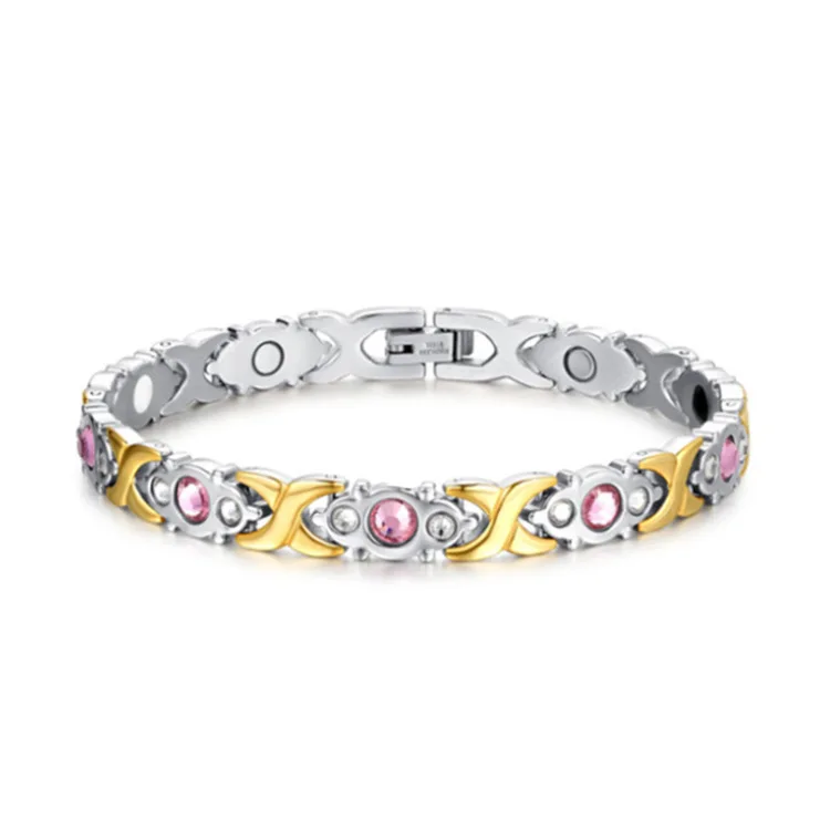 Curry New Fashion Lady Simple Temperament Exquisite Wind Magnet Bracelet Between The Gold Micro-set Diamond Jewelry
Curry New Fashion Lady Simple Temperament Exquisite Wind Magnet Bracelet Between The Gold Micro-set Diamond Jewelry