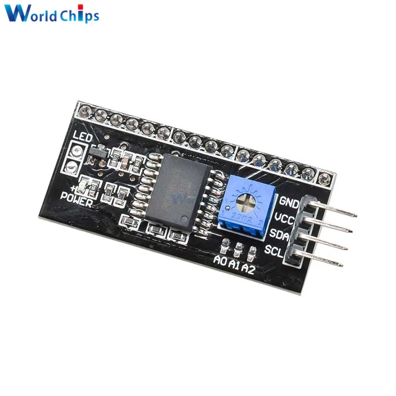 Порт платы IIC I2C TWI последовательный интерфейс SPI для Arduino 1602 2004 ЖК адаптер дисплея