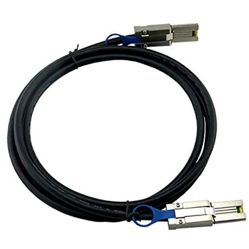 External Mini SAS 26Pin (SFF-8088) Male to Mini SAS 26Pin (SFF-8088) Male Cable with 28AWG-1M
External Mini SAS 26Pin (SFF-8088) Male to Mini SAS 26Pin (SFF-8088) Male Cable with 28AWG-1M