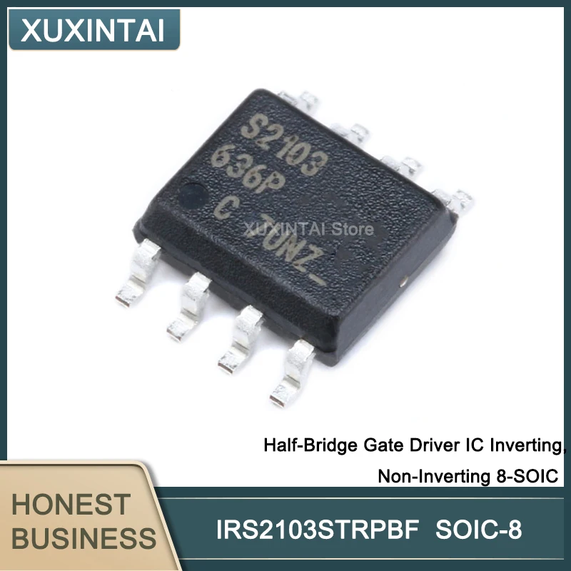 20 шт./лот IRS2103STRPBF IRS2103 драйвер полумостовых ворот IC инвертор, неинвертор 8-SOIC
20 шт./лот IRS2103STRPBF IRS2103 драйвер полумостовых ворот IC инвертор, неинвертор 8-SOIC