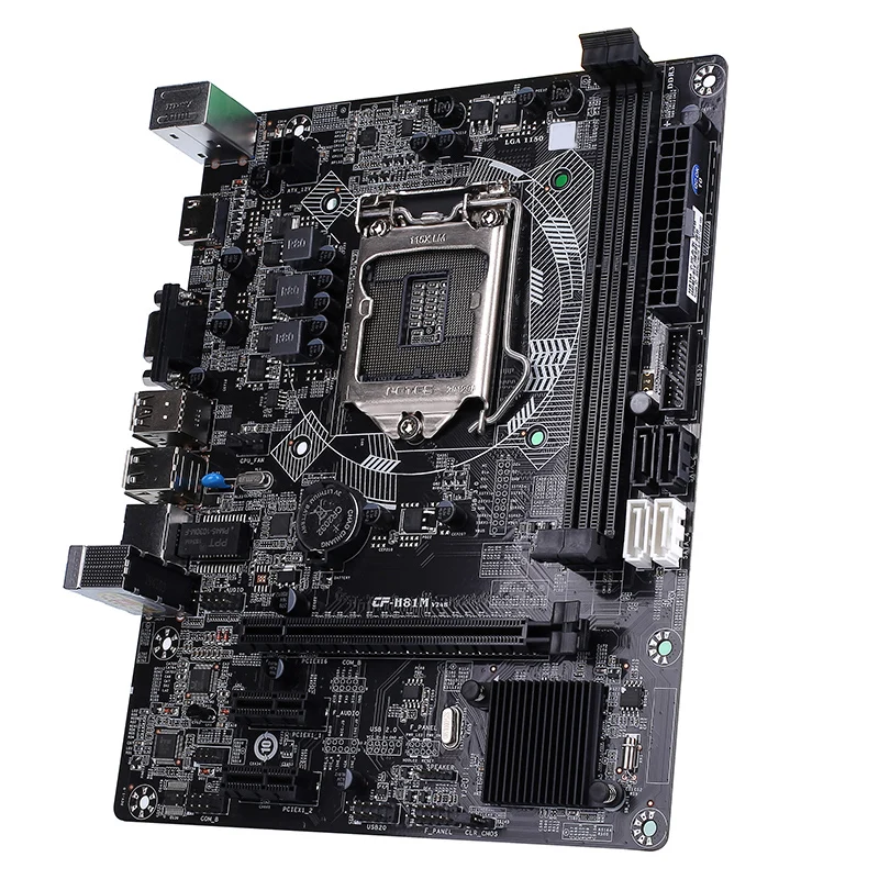 COLORFUL Motherboard H81M All Solid Version V24B Dual Channel 1600MHZ USB3.0/SATA3.0 for LGA 1150 Slot Processor
COLORFUL Motherboard H81M All Solid Version V24B Dual Channel 1600MHZ USB3.0/SATA3.0 for LGA 1150 Slot Processor