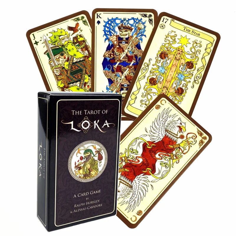 Brand New The Tarot of LOKA Full English Tarot Card Oracle Card For Fate Divination Game Tarot Cards With PDF Guide
Brand New The Tarot of LOKA Full English Tarot Card Oracle Card For Fate Divination Game Tarot Cards With PDF Guide