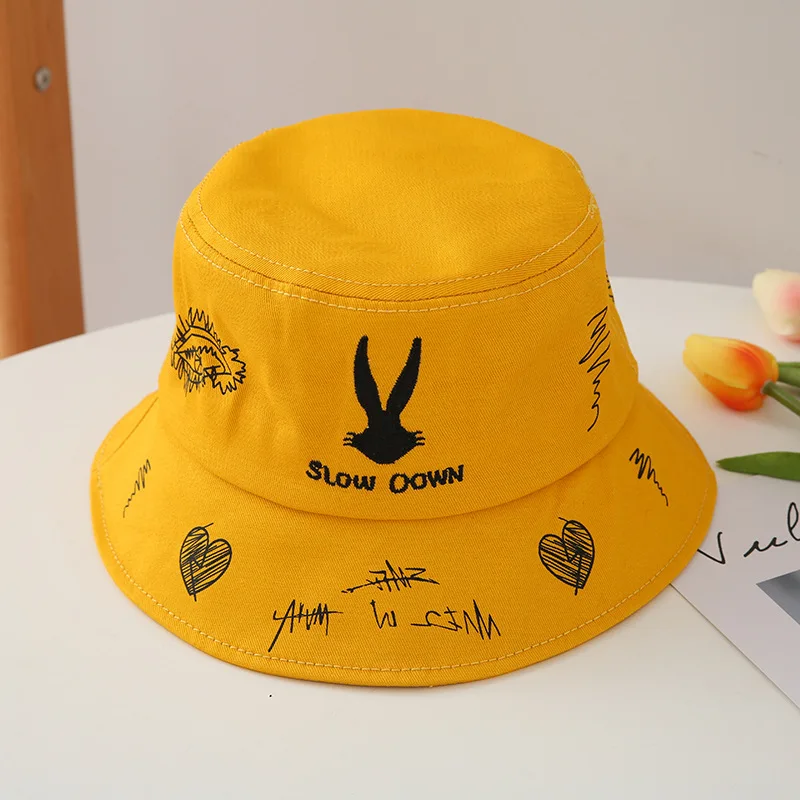 2021 Summer Print Season Bugs Bunny Fisherman Hat Ladies Men's Panama Hat All-match Casual Wear Fisherman Hat Bob Femme Gorro
2021 Summer Print Season Bugs Bunny Fisherman Hat Ladies Men's Panama Hat All-match Casual Wear Fisherman Hat Bob Femme Gorro