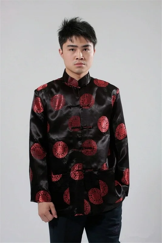 Traditional Chinese Clothing for Men Tops Tangsuit Long Sleeve Shirt New Year Cheongsam Jacket Man Retro Clothes
Traditional Chinese Clothing for Men Tops Tangsuit Long Sleeve Shirt New Year Cheongsam Jacket Man Retro Clothes