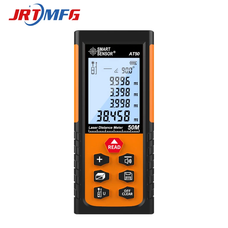 JRTMFG Laser Distance Meter Electronic Level Multifunction Measuring Tools Handheld Millimeter High Accuracy Laser Rangefinder
JRTMFG Laser Distance Meter Electronic Level Multifunction Measuring Tools Handheld Millimeter High Accuracy Laser Rangefinder