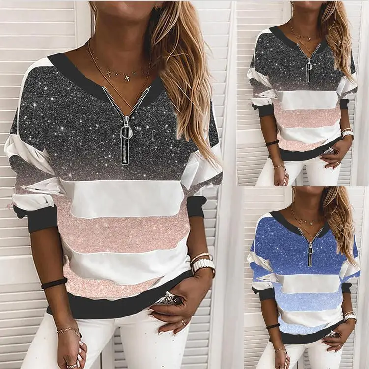 Large size loose women blouse 2021 summer shirt tops fashion casual shirt round neck striped women blouse 5XL
Large size loose women blouse 2021 summer shirt tops fashion casual shirt round neck striped women blouse 5XL