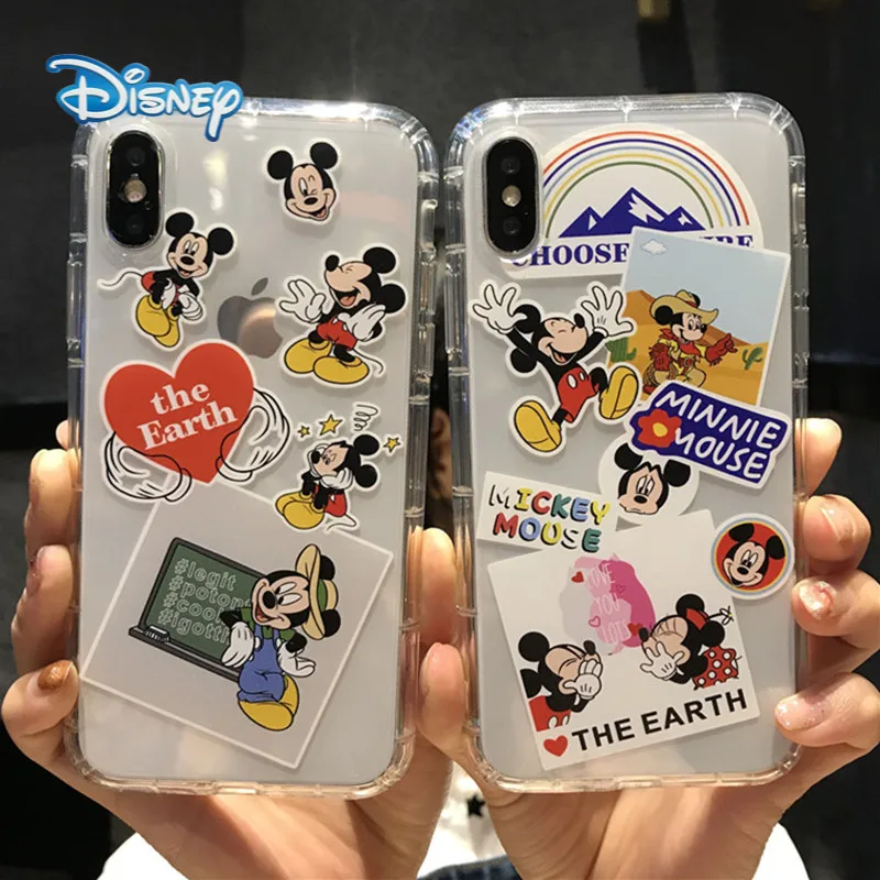 Disney Mickey Minnie Cartoon Mobile Phone Case for iPhone 13 12 11 Pro Max Mini XR XS 7 8 Plus Transparent Cute Protective Cover
Disney Mickey Minnie Cartoon Mobile Phone Case for iPhone 13 12 11 Pro Max Mini XR XS 7 8 Plus Transparent Cute Protective Cover