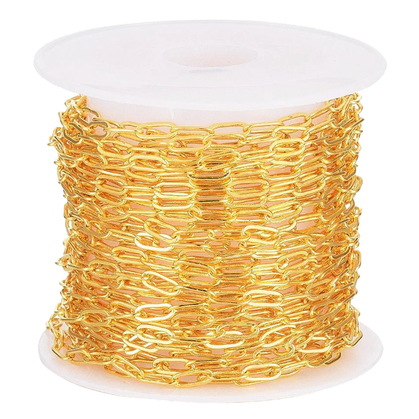 Paperclip Cable Chain Link Jewelry Making Chain for DIY Necklace Bracelets
Paperclip Cable Chain Link Jewelry Making Chain for DIY Necklace Bracelets