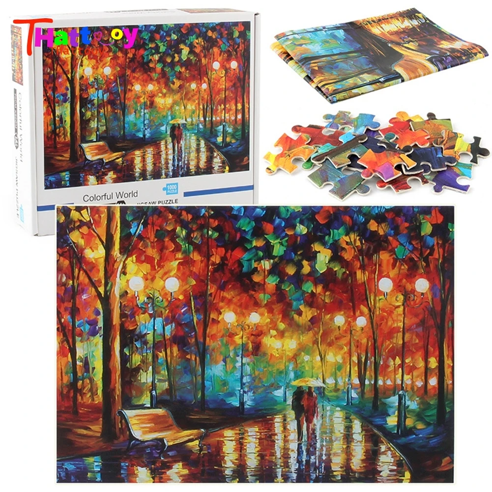 Puzzle 1000 PCS Thicken Colorful World Puzzle Toys Puzzles Educational Toys Jigsaw Puzzles for Adults Educational Games Toy
Puzzle 1000 PCS Thicken Colorful World Puzzle Toys Puzzles Educational Toys Jigsaw Puzzles for Adults Educational Games Toy