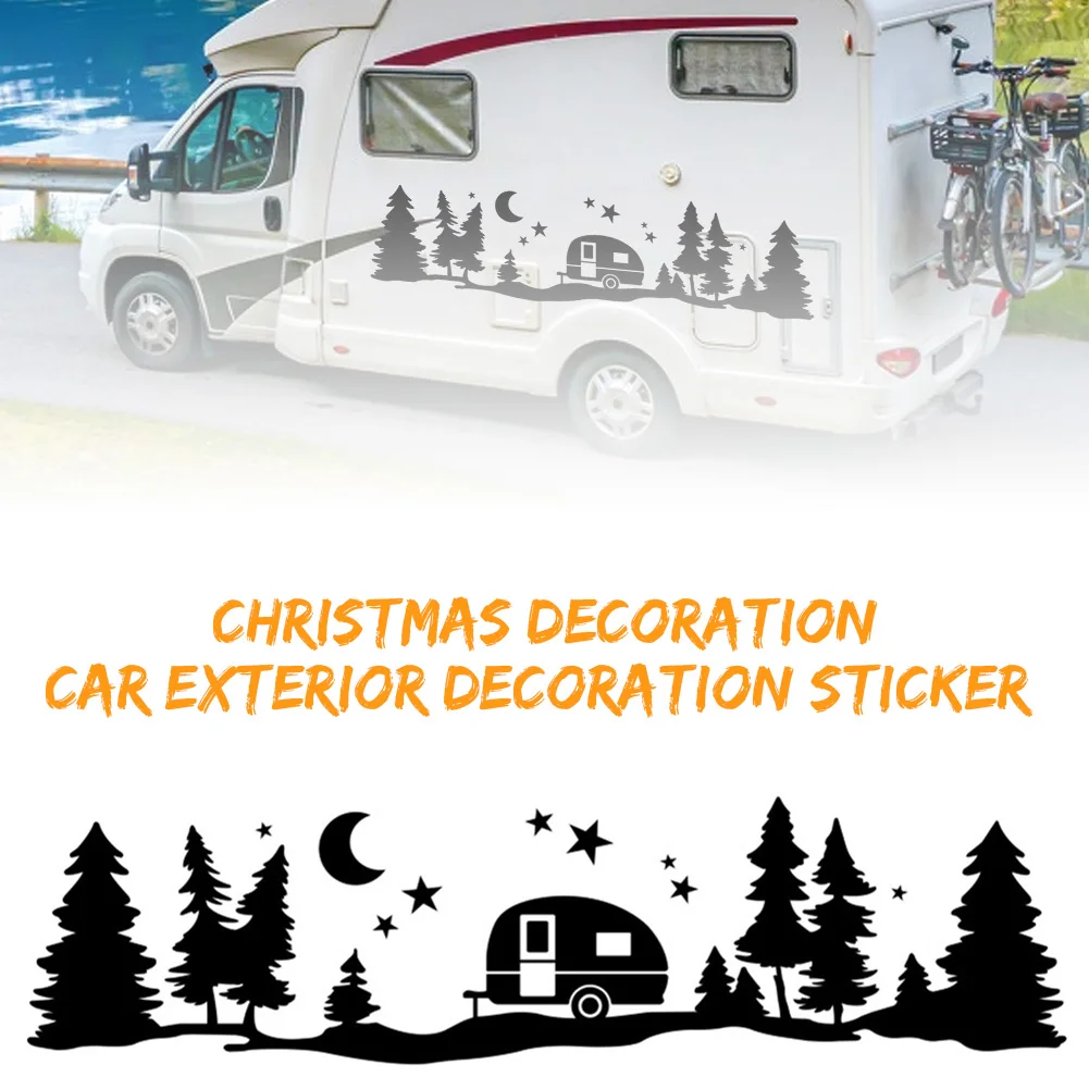 Christmas Decoration Car Exterior Decoration Sticker Camper Forest Starry Night Car Decals for RVs Campers Caravans Motorhomes
Christmas Decoration Car Exterior Decoration Sticker Camper Forest Starry Night Car Decals for RVs Campers Caravans Motorhomes