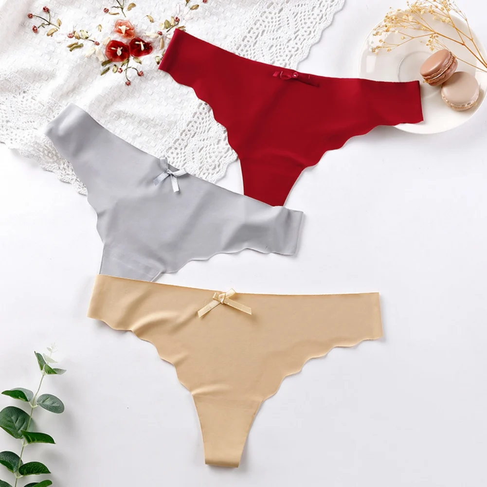 Ice Silk G-String For Women Sexy Panties Seamless Lingerie Thongs Panty Briefs Underwear Underpants Female Intimates
Ice Silk G-String For Women Sexy Panties Seamless Lingerie Thongs Panty Briefs Underwear Underpants Female Intimates