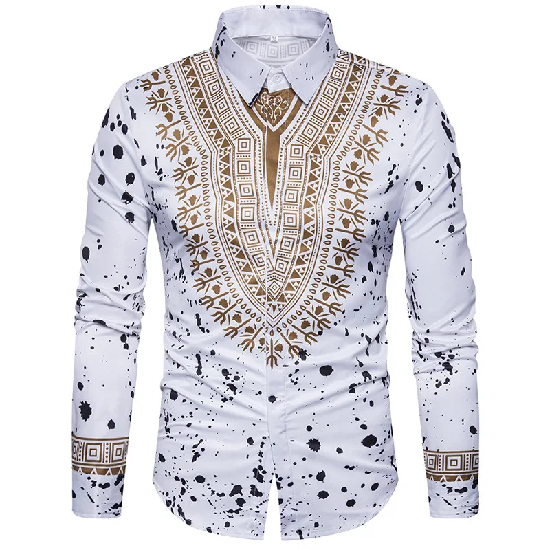 Autumn and winter new shirt, fashionable and famous Style Floral printed shirt, men's versatile long sleeve shirt European size
Autumn and winter new shirt, fashionable and famous Style Floral printed shirt, men's versatile long sleeve shirt European size