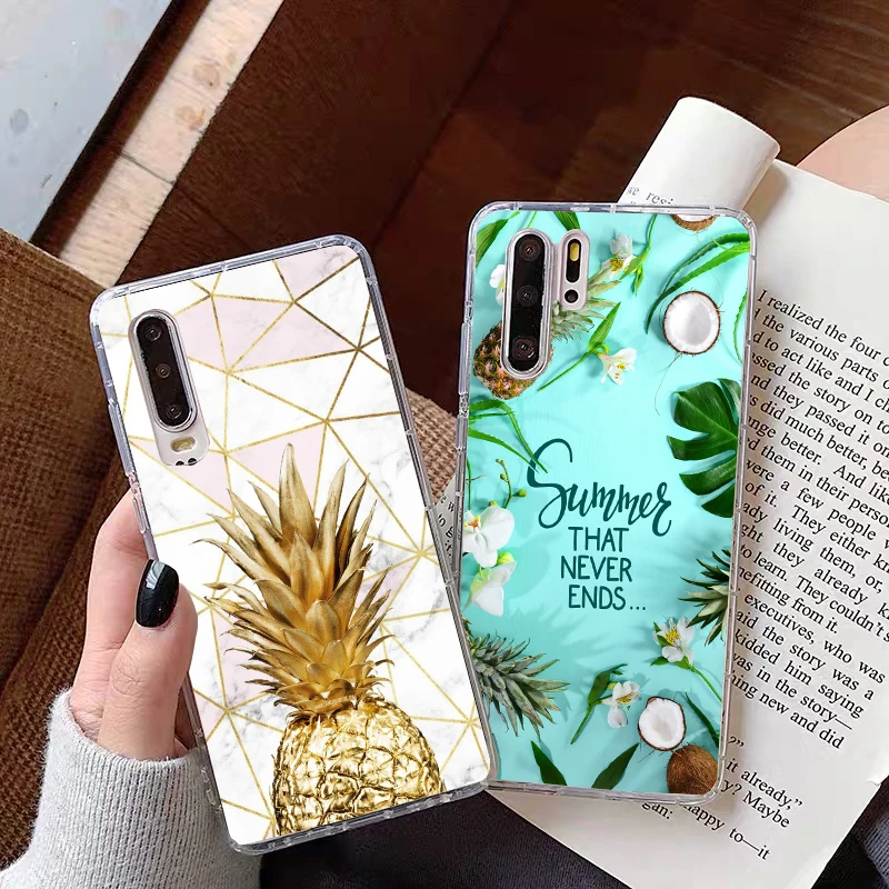 Colorful Summer pineapple flowers transparent TPU soft phone cover for Huawei P9 P10 P20 P30 P40 P40Pro cover
Colorful Summer pineapple flowers transparent TPU soft phone cover for Huawei P9 P10 P20 P30 P40 P40Pro cover