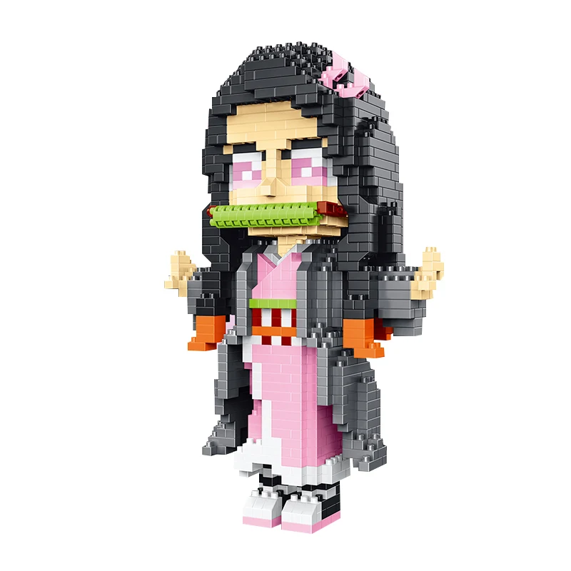 1162pcs 2117 Anime Demon Slayer Kamado Nezuko Monster Warrior 3D DIY Mini Diamond Blocks Bricks Building Toy for Children 
1162pcs 2117 Anime Demon Slayer Kamado Nezuko Monster Warrior 3D DIY Mini Diamond Blocks Bricks Building Toy for Children