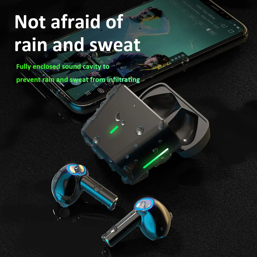L35 TWS Bluetooth 5.0 Earphone Sport Stereo Earbud Wireless Noise Reduction Waterproof Headphones Gaming Headset
L35 TWS Bluetooth 5.0 Earphone Sport Stereo Earbud Wireless Noise Reduction Waterproof Headphones Gaming Headset