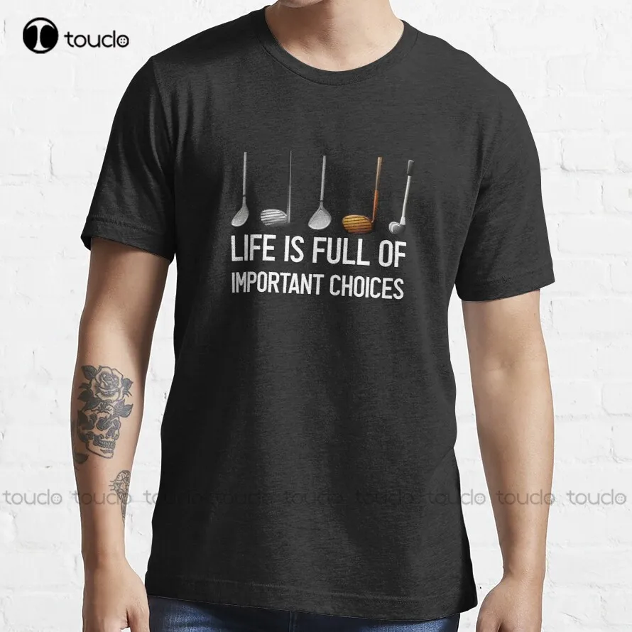 Funny Life Is Full Of Important Choices Golf Gift For Golfers T-Shirt Mens Casual Shirts Custom Aldult Teen Unisex Xs-5Xl
Funny Life Is Full Of Important Choices Golf Gift For Golfers T-Shirt Mens Casual Shirts Custom Aldult Teen Unisex Xs-5Xl