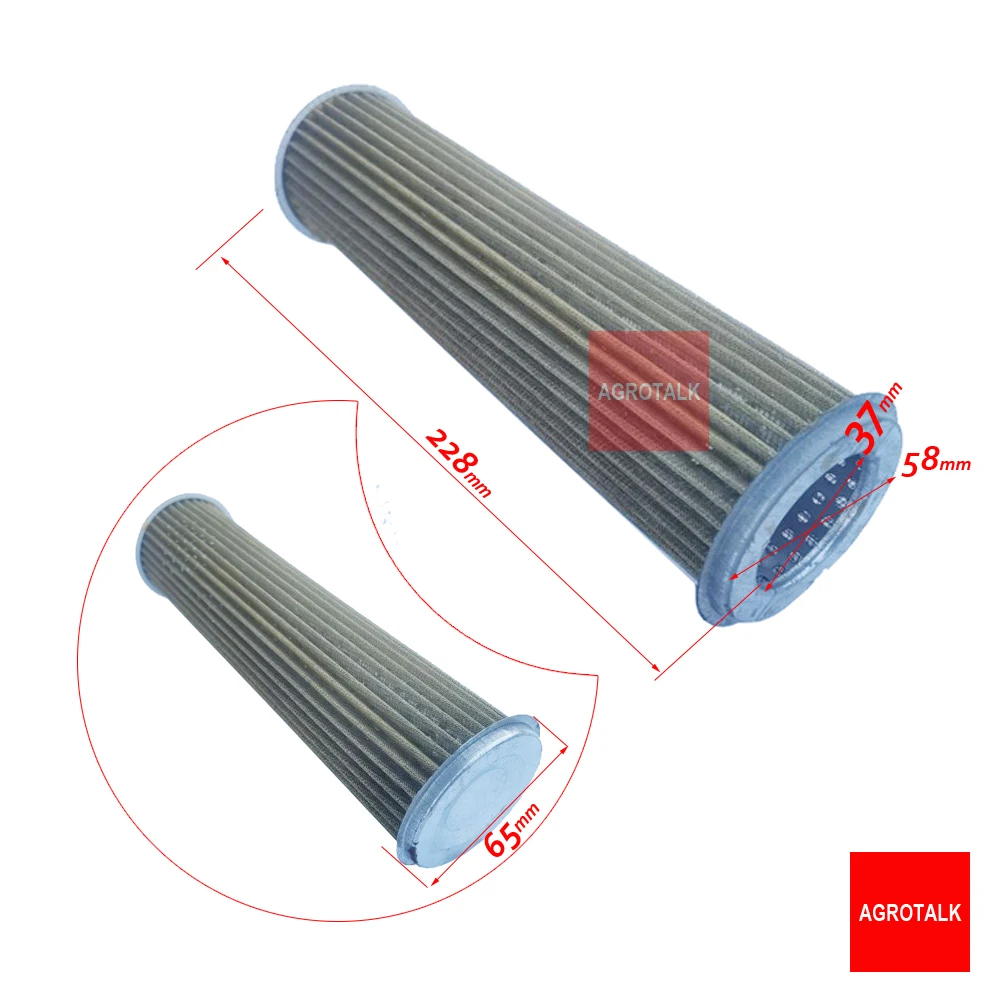 Hydraulic filter element for Changzhou Dongfeng DF254 / DF304 / DF354 tractor, part number: 254.58A.016 / 304.58A.016
Hydraulic filter element for Changzhou Dongfeng DF254 / DF304 / DF354 tractor, part number: 254.58A.016 / 304.58A.016